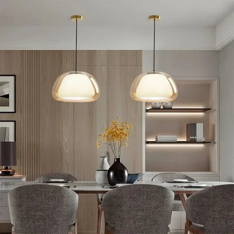 Frosted Glass Diffused Pendant Light Banello – Product Detail 14