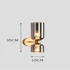 Mouth-Blown Glass Wall Sconce Camix – Product Detail 7