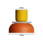 Ttaeloria — Large Tall (Mustard/Terracotta)