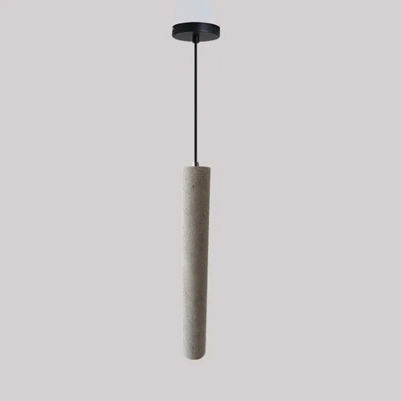 Nvaelion pendant light — stone gray finish