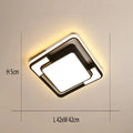 Soft Diffused Flush Ceiling Light Canoreth – Lifestyle View 2