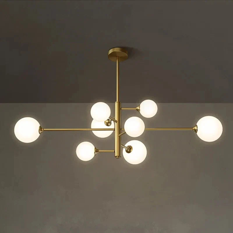Sculptural Branch Globe Chandelier - Solindra
