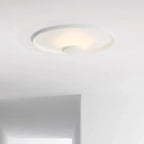Minimalist Metal Disc Ceiling Light Girox – Lifestyle View 4