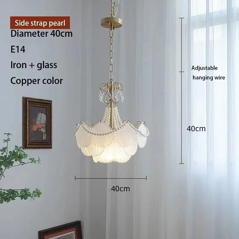 Pearl Glass Chandelier Waldris – Product Detail 9