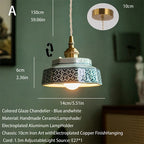 Sculptural Ceramic Geometric Pendant Light Formara – Lifestyle View 3