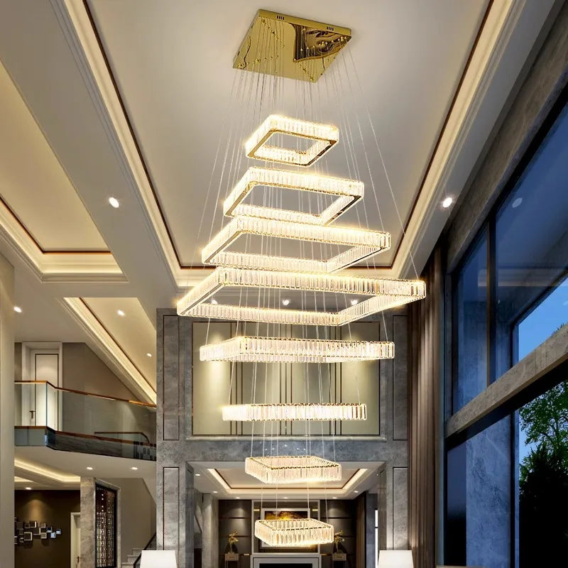 Crystal Modern Chandelier Karon