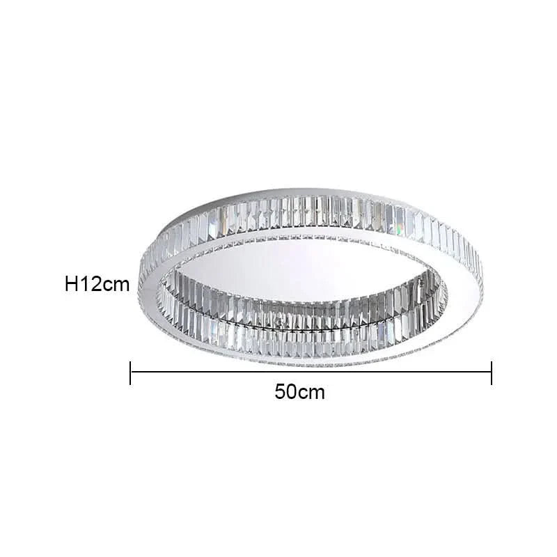 Modern Metal Flush Mount Chandelier Axmon – Product Detail 8