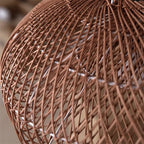 Rattan Japanese Pendant Light Felon