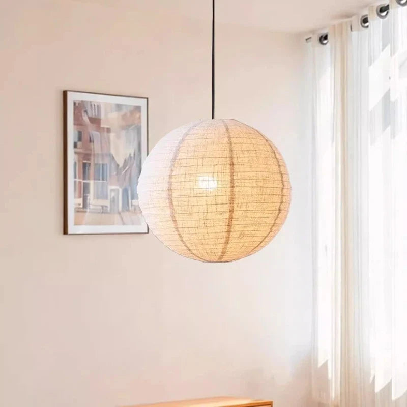 Sculptural Soft Glow Pendant Light Naelion – Lifestyle View 4