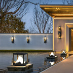 Polished Brass Linear Outdoor Light Orindel – Product Detail 6