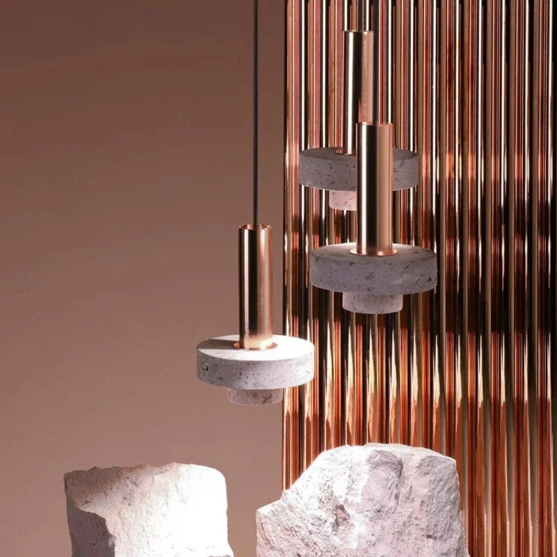 Minimalist Metal Orb Pendant Light Dvaleth – Product Detail 5