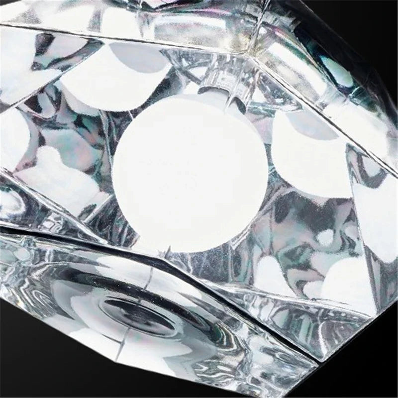 Zandrix faceted pendant light — lifestyle scene 4