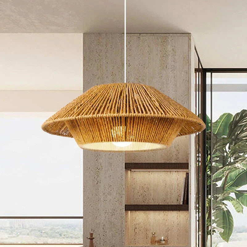 Japanese Textured Pendant Light Cadnox