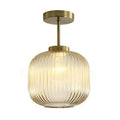 Glass Retro Ceiling Light Halnox