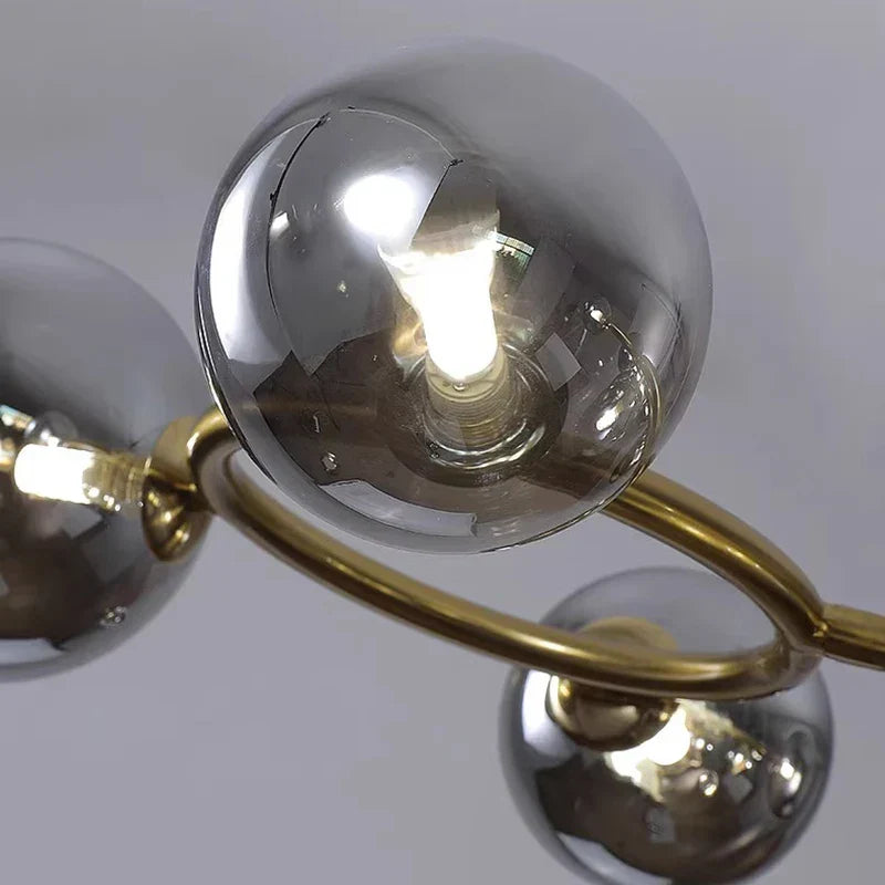 Sculptural Glass Multi-Arm Chandelier Revion – Product Detail 5