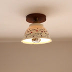 Artisan Ceramic Dome Pendant Light Terrano – Product Detail 5