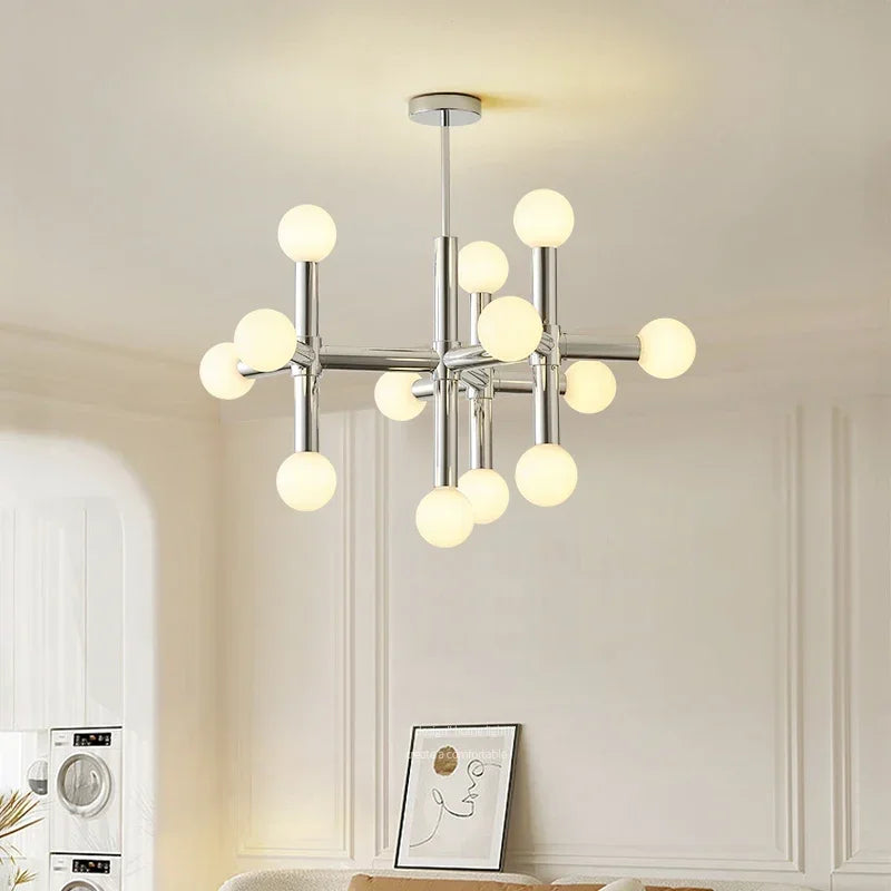 Mouth-Blown Glass Cluster Chandelier Forox – Hero Shot