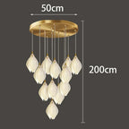 Glass Modern Pendant Light Korox