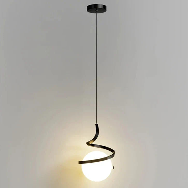 Luxe Glass Globe Pendant Light Barovex – Product Detail 8
