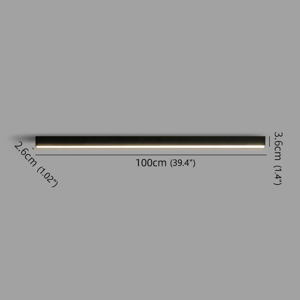 Elegant Linear Aluminum Ceiling Light Prylux – Product Detail 11