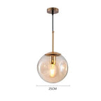 Mouth-Blown Glass Dome Pendant Goron – Product Detail 6