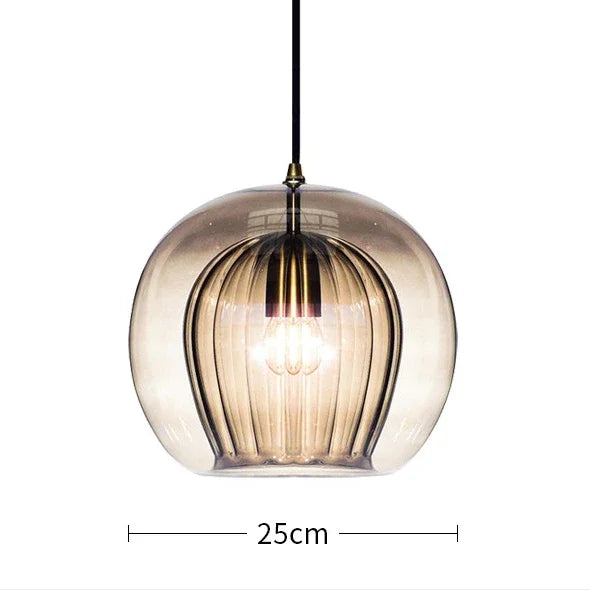 Transparent Clear Glass Pendant Light Haldrix – Product Detail 5
