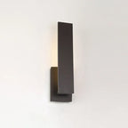 Luxenthal Large wall sconce mounted on wall with warm LED glow