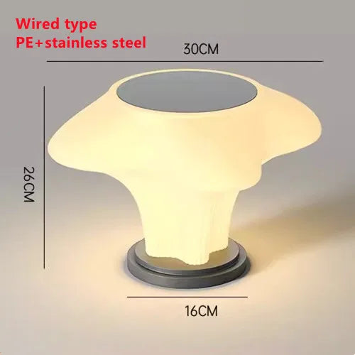 Sculptural Fluted Solar Pillar Light - Solvara