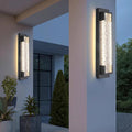 Ecrivox Steel Linear Outdoor Wall Sconce