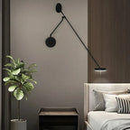 Matte Black Metal Wall Sconce Hernova – Product Detail 12