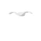 Sculptural Wave Aluminum Wall Sconce Thelvion – Product Detail 8