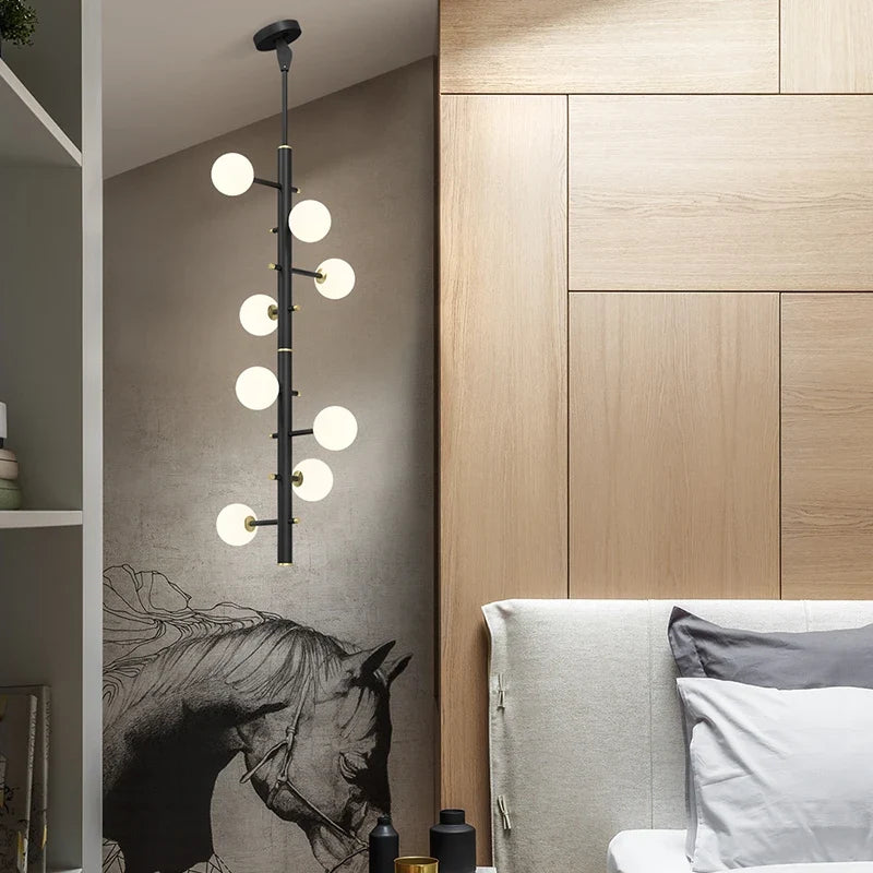 Postmodern Aluminum Cluster Pendant Light Cvaelix – Hero Shot