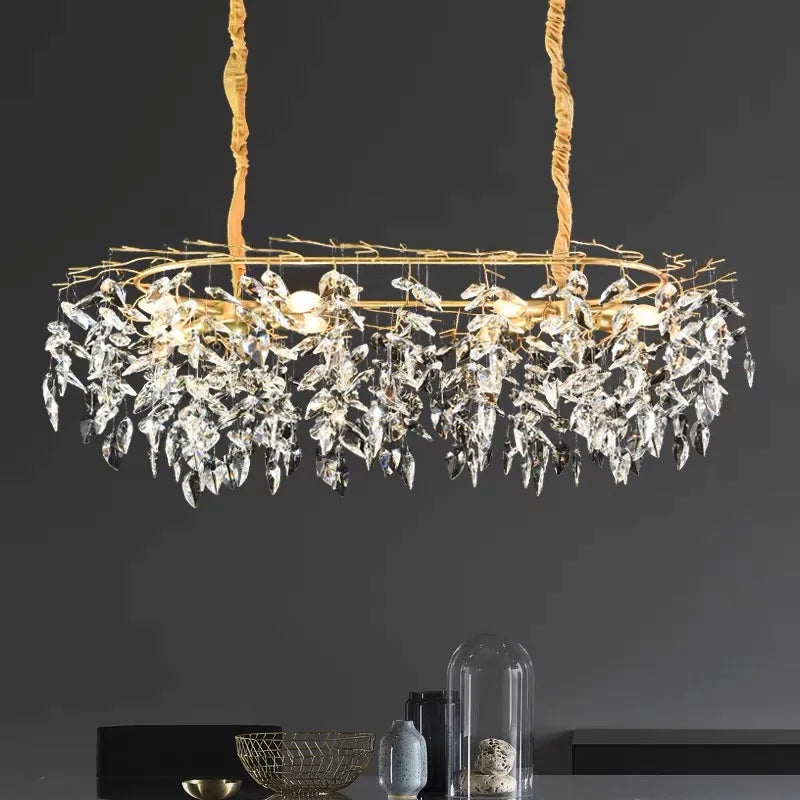 Crystal Modern Chandelier Iglon