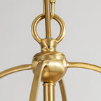 Ryalon brass cage pendant light — scene 5