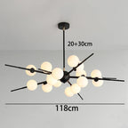 Sculptural Aluminum Ring Chandelier Orventis – Product Detail 7