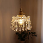 Prismatic Crystal Pendant Light Noriandra – Lifestyle View 3