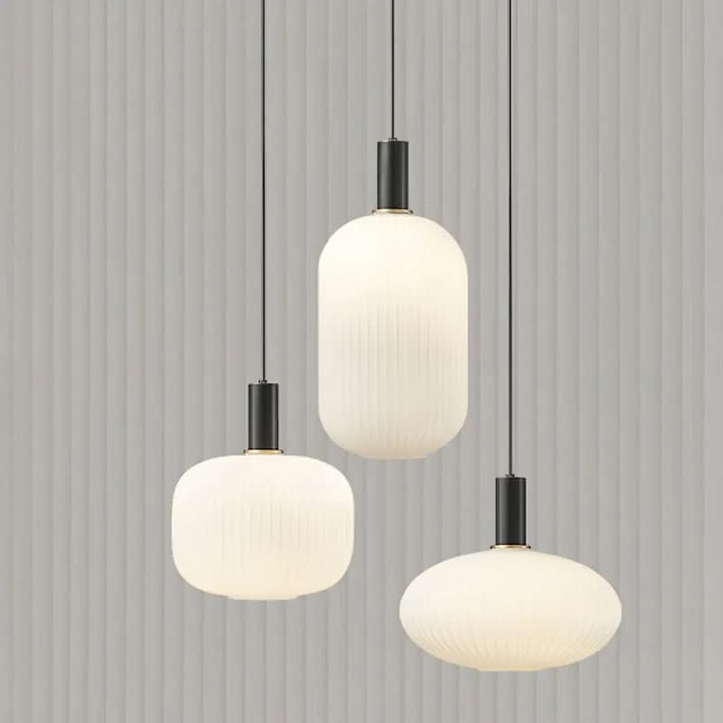 Nordic Opal Glass Cylinder Pendant Meridox – Product Detail 5