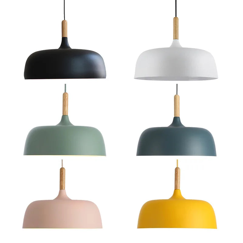 Nordic Metal Cylinder Pendant Traelindra – Available in 6 Colorways