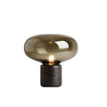 Black Marquina Marble Blown Glass Table Lamp Gravion – Product Detail 8