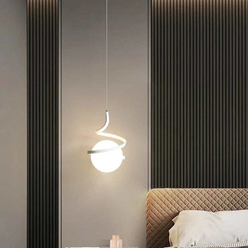 Luxe Glass Globe Pendant Light Barovex – Hero Shot