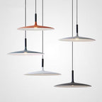 Matte Metal Disc Pendant Light Solanto