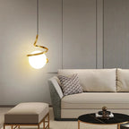 Luxe Glass Globe Pendant Light Barovex – Product Detail 20