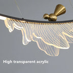Modern Metal Pendant Light Imon