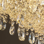 Contemporary Crystal Pendant Light Kovera