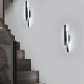Contemporary Aluminum Linear Wall Sconce Nelvora