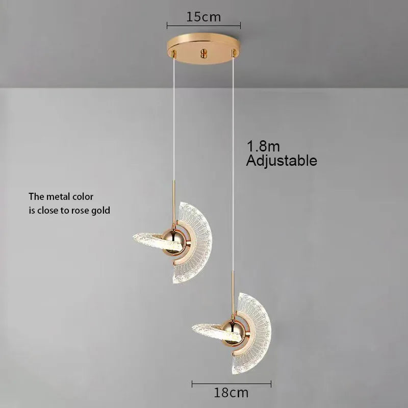 Modern Metal Cylinder Pendant Light Uraelinth – Product Detail 5