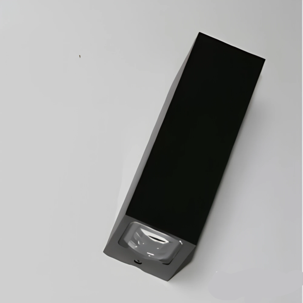 Antevo LED wall sconce, Frosted Black finish