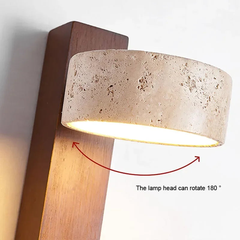 Wabi-Sabi Ceramic Wall Sconce Murvex – Lifestyle View 2