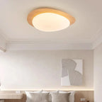 Elegant Natural Wood Flush Mount Balor – Natural Wood Lifestyle