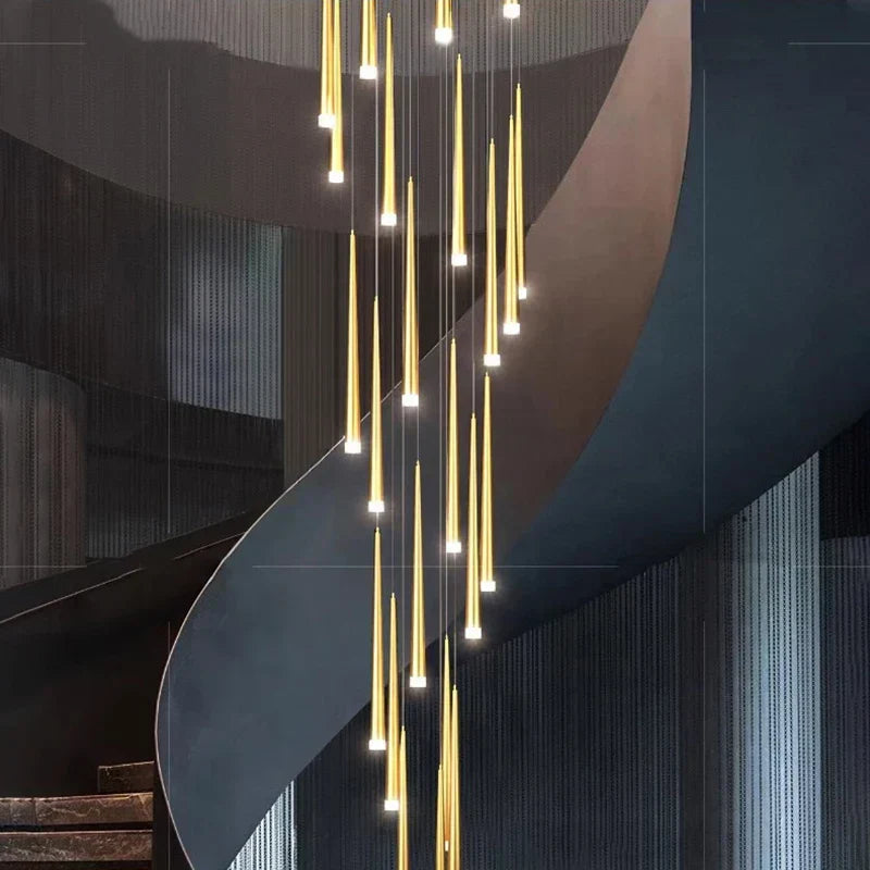 Close-up of the Prismex tapered metal cones, Black finish